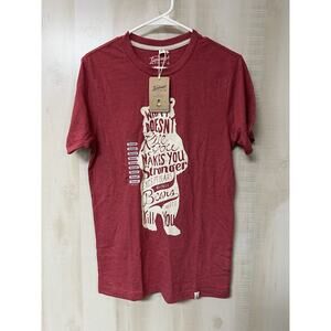 Landmark Project Red Bear T-Shirt New With Tags